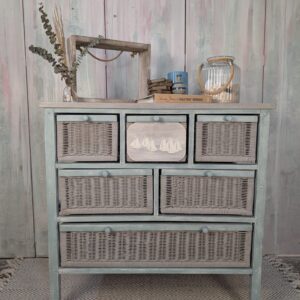 VENDU Sail - commode en osier