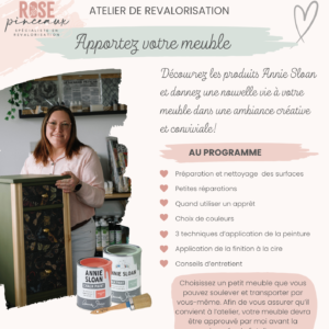 Atelier de revalorisation (Apportez votre meuble ) 7 novembre 2026