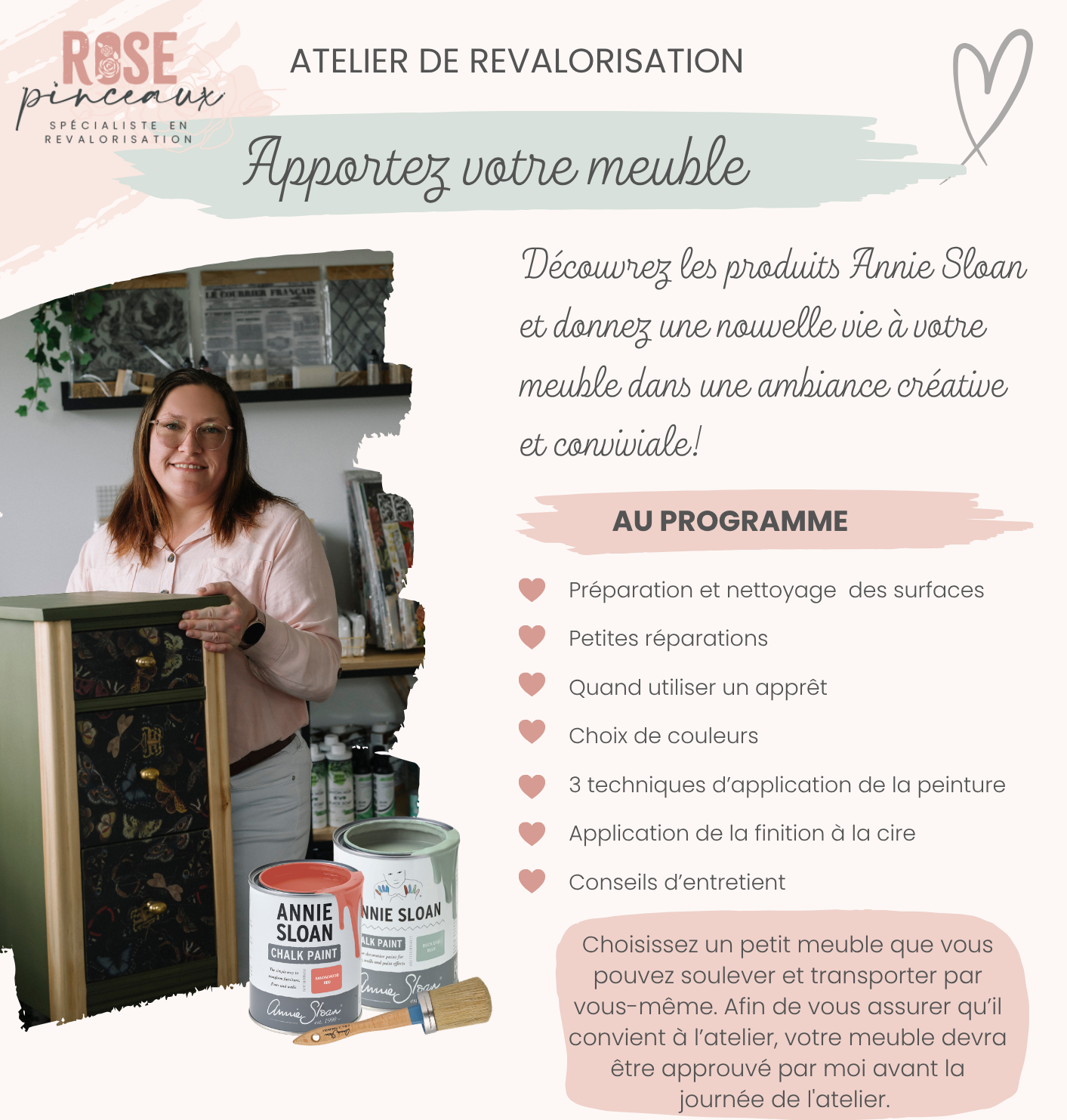 Atelier de revalorisation (Apportez votre meuble ) 7 novembre 2026